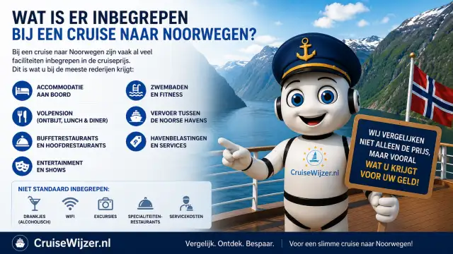 WAT KOST EEN CRUISE NAAR NOORWEGEN?